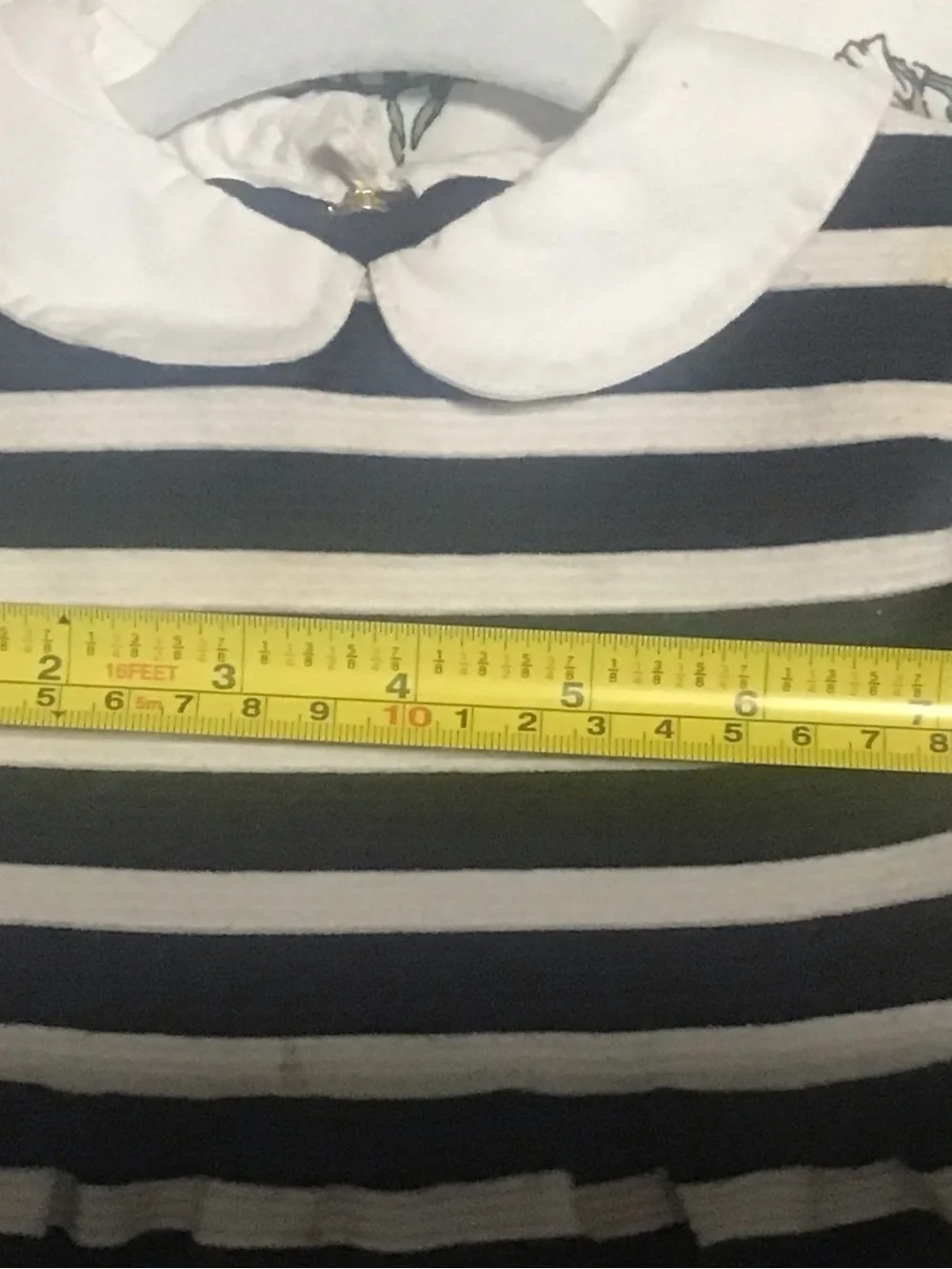 Kate Spade Black and White Striped Kids Dress size 18 months